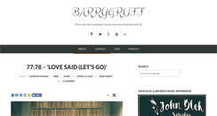 Desktop Screenshot of barrygruff.com